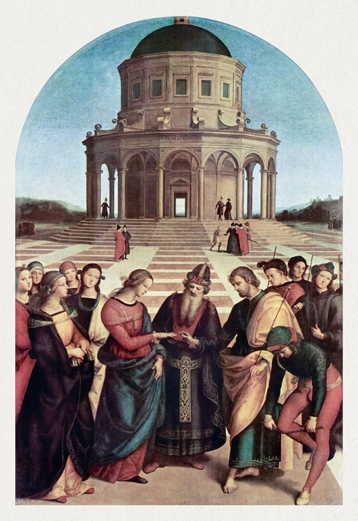 Picture of THE MARRIAGE OF THE VIRGIN