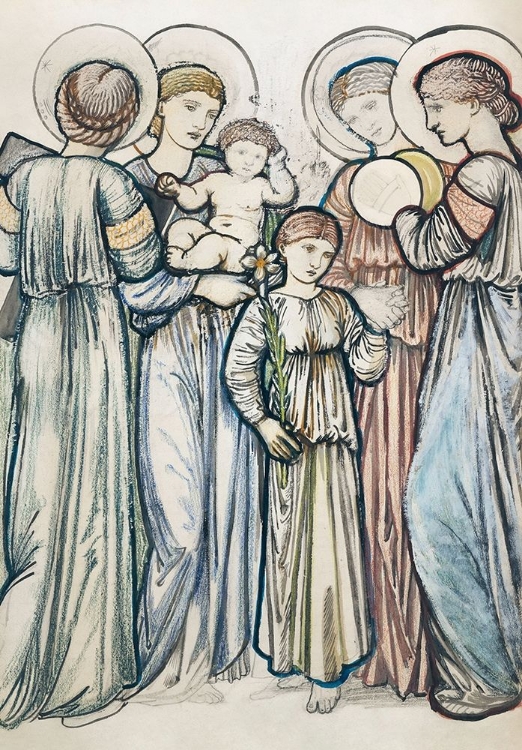 Picture of ANGELS AND CHILDREN
