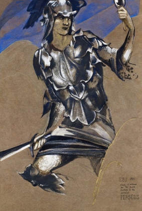 Picture of THE PERSEUS SERIES-STUDY OF PERSEUS IN ARMOUR FOR THE FINDING OF MEDUSA