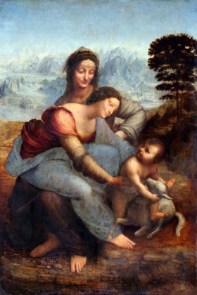 Picture of THE VIRGIN AND CHILD WITH SAINT ANNE