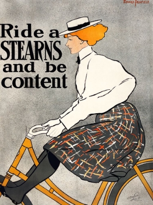Picture of RIDE A STEARNS AND BE CONTENT