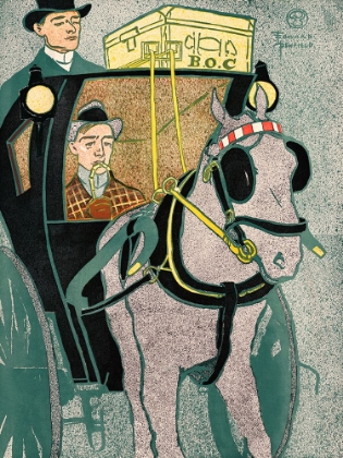 Picture of MAN IN CARRIAGE 