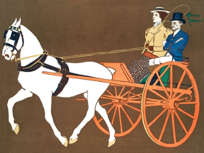 Picture of WOMAN IN CARRIAGE