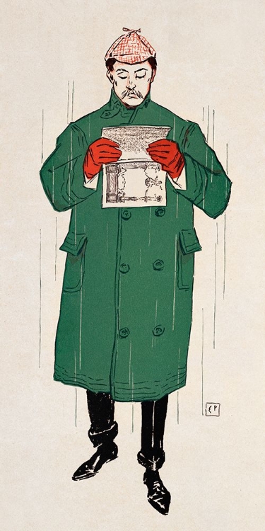 Picture of MAN READING BOOK