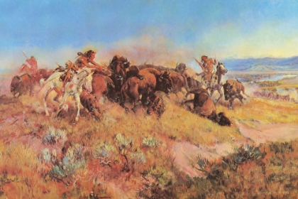 Picture of THE BUFFALO HUNT NO 40