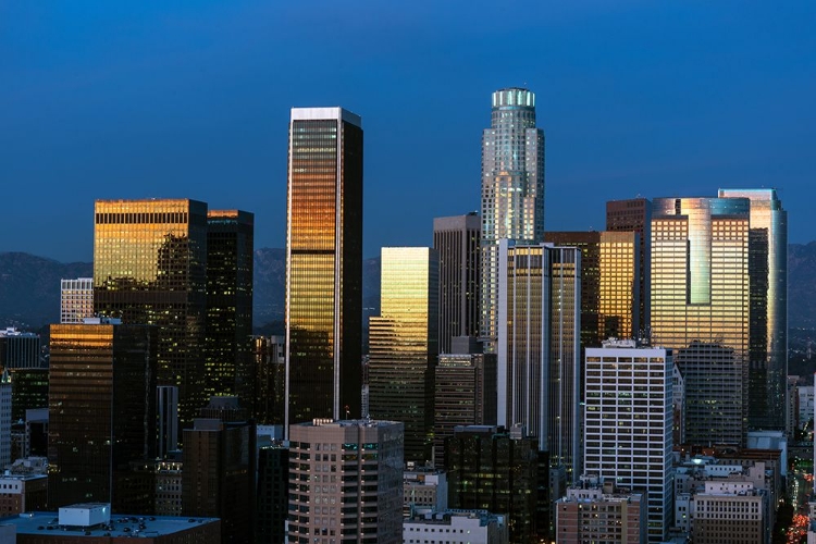 Picture of SKYLINE VIEW OF LOS ANGELES-CALIFORNIA