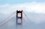 Picture of FOG OVER THE GOLDEN GATE BRIDGE IN SAN FRANCISCO-CALIFORNIA