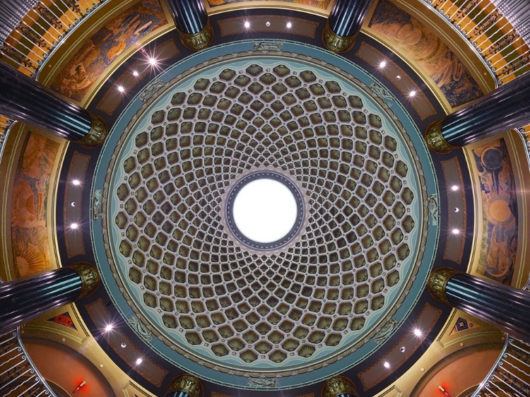 Picture of LOBBY CEILING-U.S. CUSTOM HOUSE-PHILADELPHIA-PENNSYLVANIA