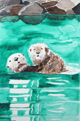 Picture of NORTHERN SEA OTTERS