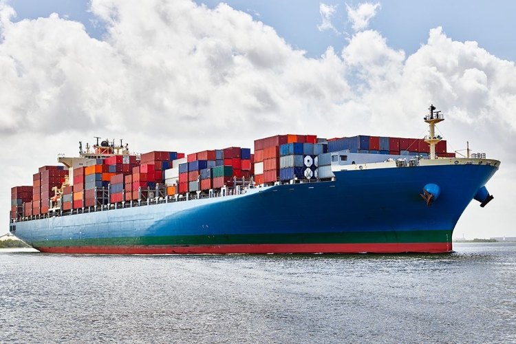 Picture of A MASSIVE CONTAINER SHIP-SAVANNAH RIVER-SAVANNAH-GEORGIA