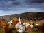 Picture of AUTUMN IN NEW ENGLANDS BARNET-VERMONT