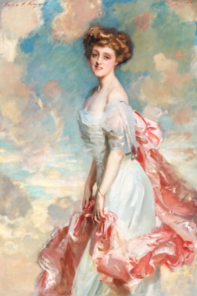 Picture of MISS GRACE WOODHOUSE IN WHITE