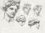 Picture of STUDIES FOR APOLLO AND THE MUSES