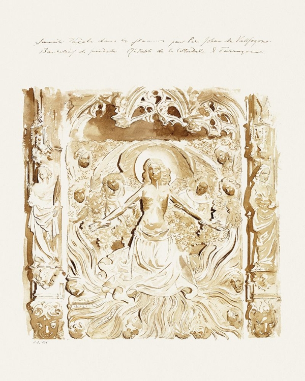 Picture of PREDELLA OF AN ALTAR-CATHEDRAL-TARRAGON
