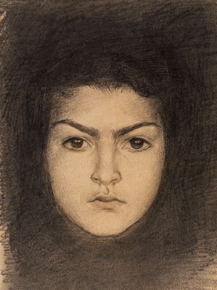 Picture of HEAD OF A WOMAN FRONT