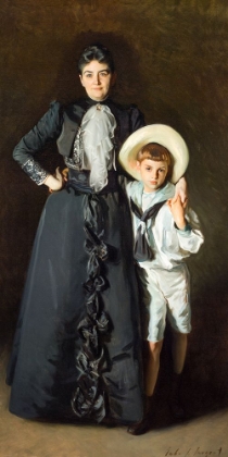 Picture of PORTRAIT OF MRS. EDWARD L. DAVIS AND HER SON-LIVINGSTON DAVIS