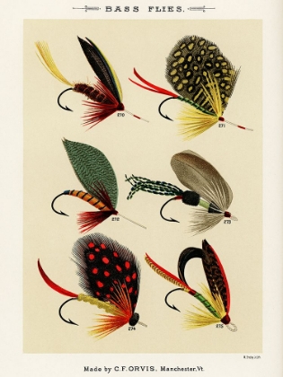 Picture of BASS FISHING FLIES II FROM FAVORITE FLIES AND THEIR HISTORIES