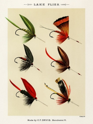Picture of LAKE FISHING FLIES IV FROM FAVORITE FLIES AND THEIR HISTORIES