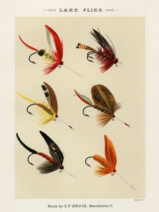Picture of LAKE FISHING FLIES VI FROM FAVORITE FLIES AND THEIR HISTORIES