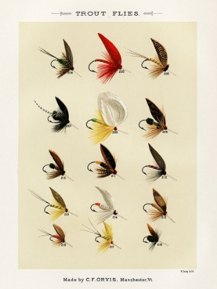 Picture of TROUT FISHING FLIES IV FROM FAVORITE FLIES AND THEIR HISTORIES