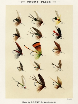 Picture of TROUT FISHING FLIES VIII FROM FAVORITE FLIES AND THEIR HISTORIES