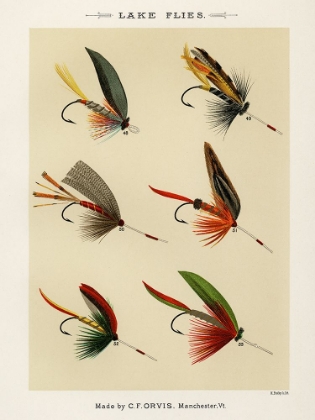 Picture of LAKE FISHING FLIES VII FROM FAVORITE FLIES AND THEIR HISTORIES