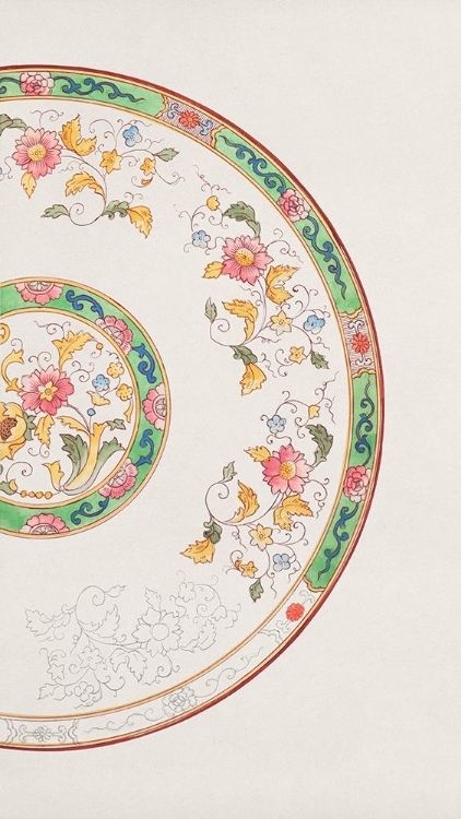 Picture of DESIGN FOR A NORITAKE PLATE VI