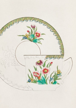Picture of DESIGN FOR A NORITAKE CUP OR SAUCER