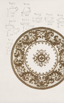Picture of DESIGN FOR A NORITAKE PLATE XIII
