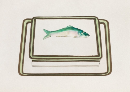 Picture of FISH DESIGN FOR A NORITAKE BOX I