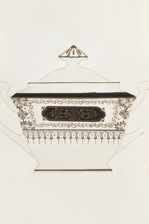 Picture of DESIGN FOR A NORITAKE SUGAR BOWL IX