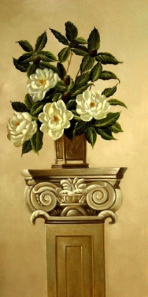 Picture of MAGNOLIAS WITH OLIVE BRANCH II