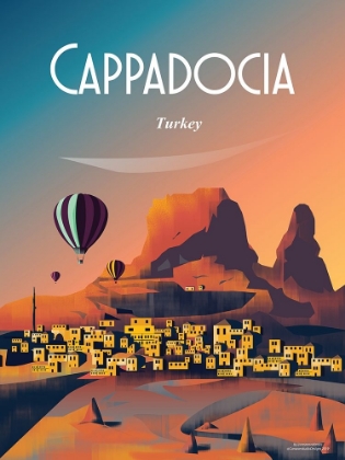 Picture of CAPPADOCIA TURKEY TRAVEL POSTER