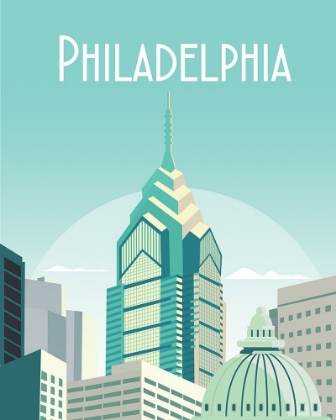 Picture of PHILADELPHIA TRAVEL POSTER