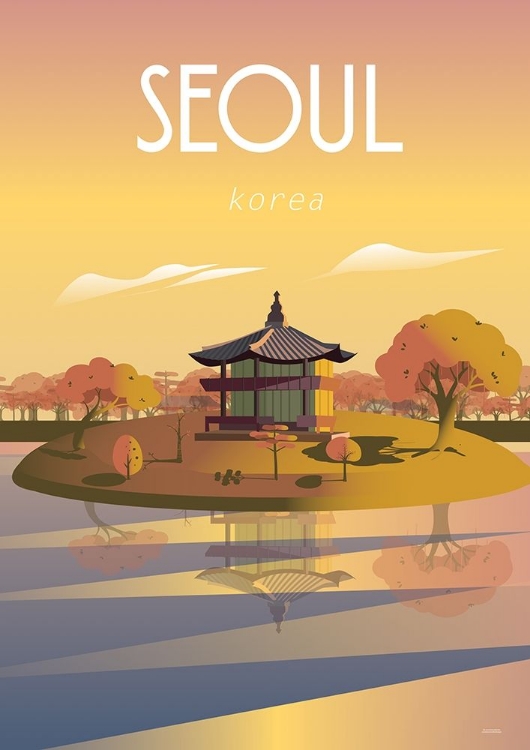 Picture of SEOUL TRAVEL POSTER