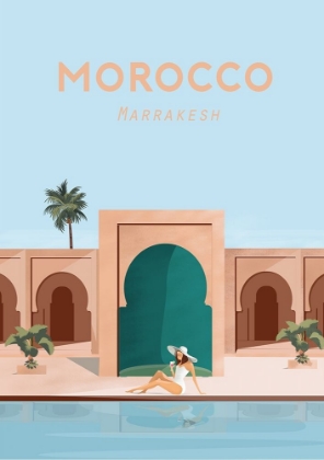 Picture of MOROCO TRAVEL POSTER