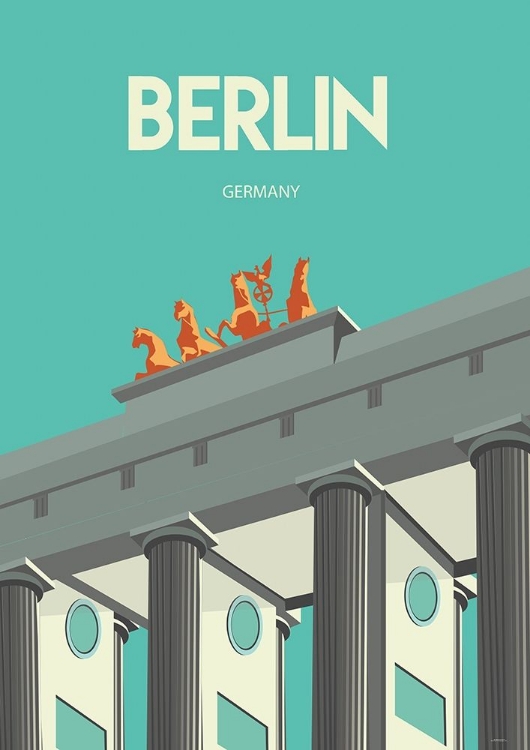 Picture of BERLIN TRAVEL POSTER