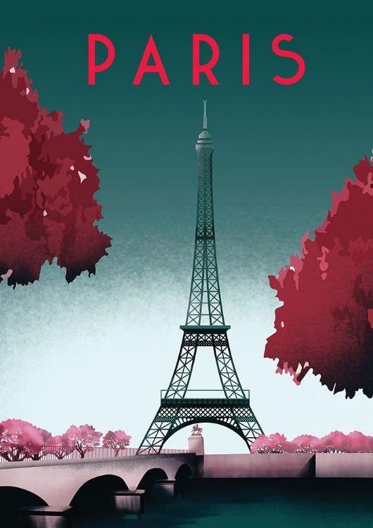 Picture of PARIS TRAVEL POSTER