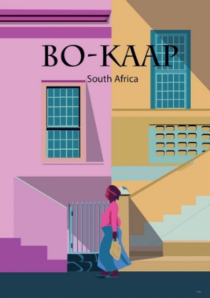 Picture of BO KAAP TRAVEL POSTER