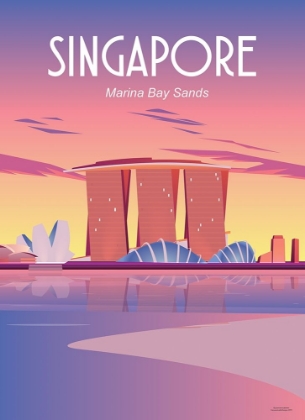 Picture of SINGAPORE TRAVEL POSTER