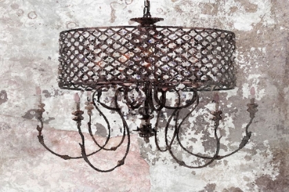 Picture of RUSTIC BROWN CHANDELIER I