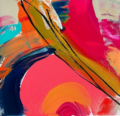 Picture of JOYFUL MODERNIST ABSTRACTION II