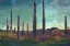 Picture of SAGUAROS PASTEL