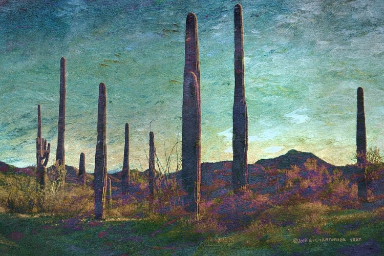 Picture of SAGUAROS PASTEL