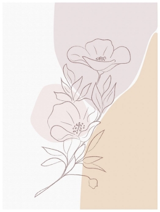 Picture of ABSTRACT MINIMAL MAGNOLIA