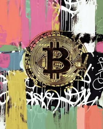 Picture of CRYPTO CURRENCY BITCOIN GRAFFITI III