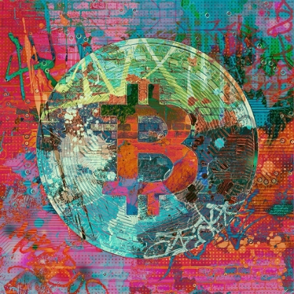 Picture of BITCOIN COIN ART II
