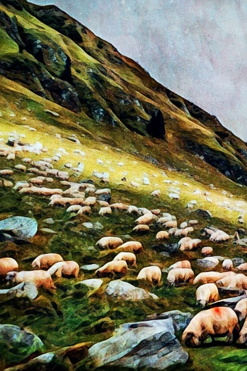 Picture of HIGHLAND HILLSIDE HERD I