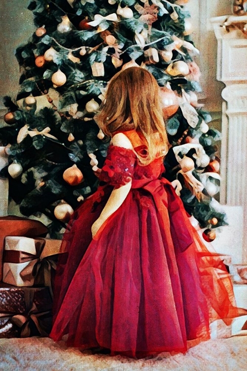 Picture of RED DRESS FOR CHRISTMAS