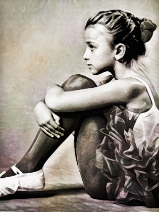 Picture of BLACK AND WHITE BALLERINA II